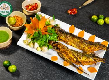 Cá dìa nướng