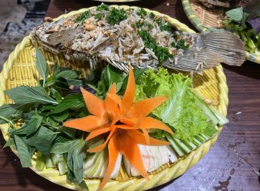 Cá tai tượng chiên xù 