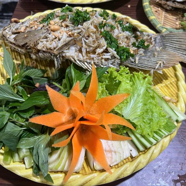 Cá tai tượng chiên xù 